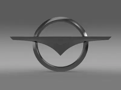 haima logo 3D model by Sergey
