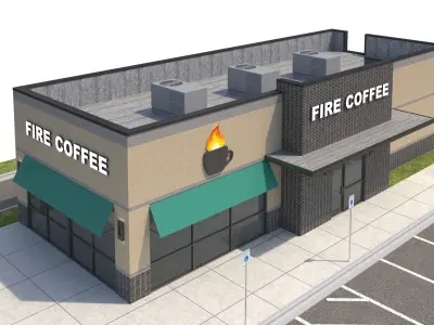 Retail-152 Retail Store 3D model