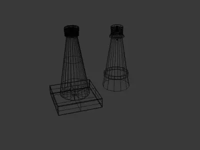  Cone Buoy Free  Free low-poly 3D model