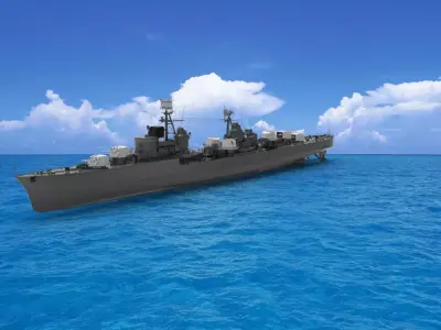 Destroyer 3D model purchase