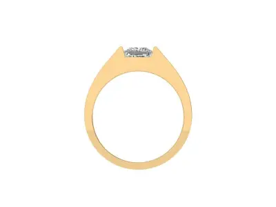 Princess Ring 3D print model 9