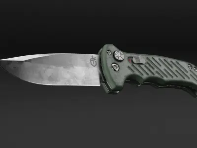 Gerber Auto Knife Free 3D model