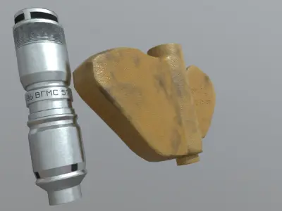 PFM1 low poly Low-poly 3D model