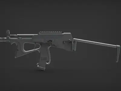 PP-2000 gun 3D model