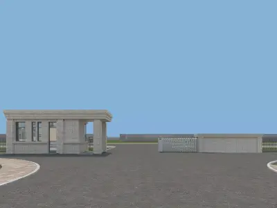 Thermal power plant - nuclear power plant - chemical plant 3D model order