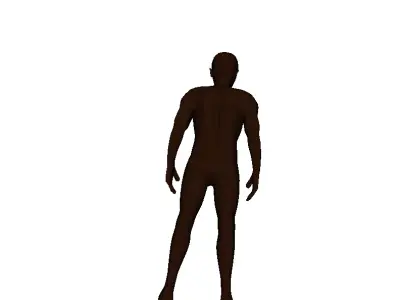 human body Free 3D model