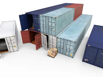 Standard Container 3D model