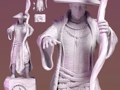 Raiden - Mortal Kombat 3D print model