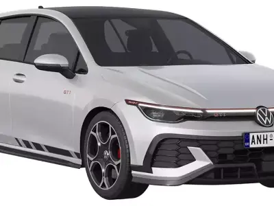 Volkswagen Golf GTI Clubsport 2025 3D model