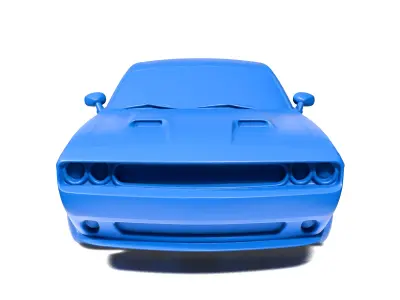 Dodge Challenger 3D print model