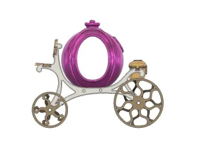 Cinderella Carriage 3D print model