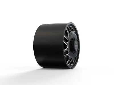 FRONT SPECIALITY FORGED D027 WHEEL 3D MODEL 3D model