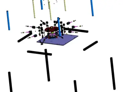 Fully Automatic Buckle Press Machine  3D model