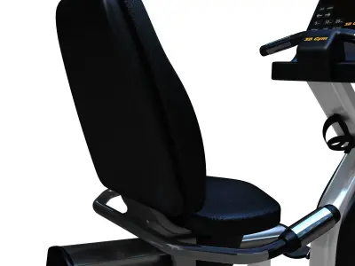 Exercise Cardio Horizontal Bike 3D model
