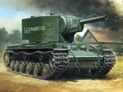 KW 2 Soviet heavy tank Free 3D print model