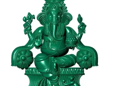 Shree Ganesh Ji Murti - Lord Ganesha 3D print model