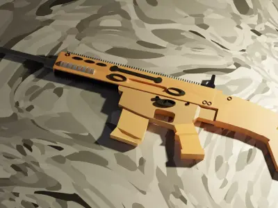fn scar Free 3D model