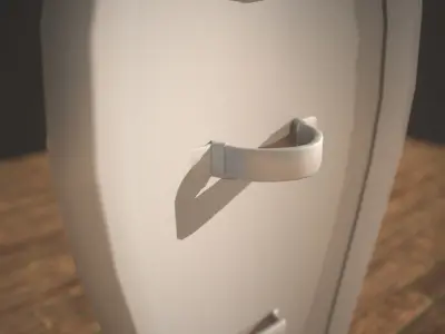 HIE Game Ready Shield D180731 Low-poly 3D model
