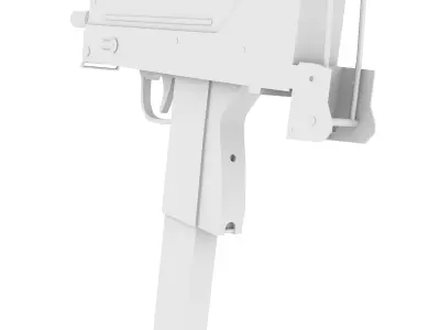 MAC-10 submachine gun 3D model