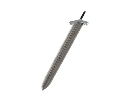 Sword Low-poly 3D model 68