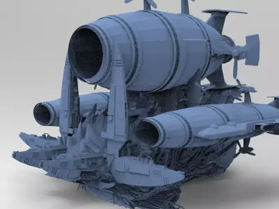 Genma Zeppelin 2  3D model