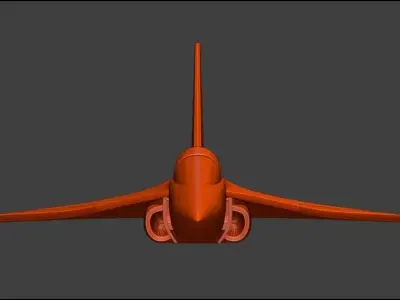 HAL LCA Tejas MK1 3D print model