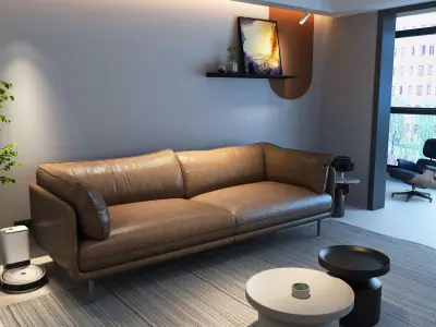 Industrial Loft 3D model buy