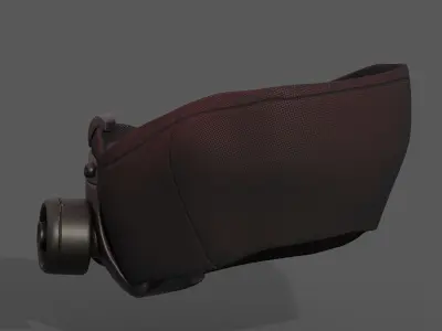 Helmet scifi military combat 3d  Low-poly 3D model 3