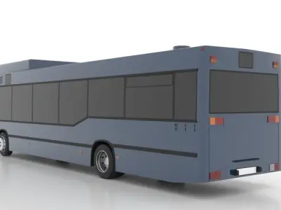 Mercedes-Benz O405N2 CNG Low Low-poly 3D model