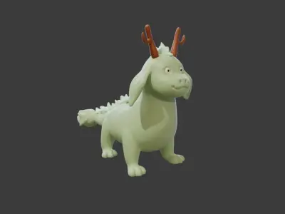 dragon Free 3D print model