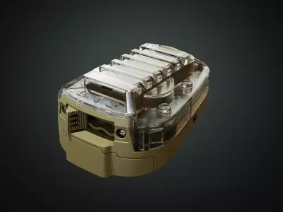 Ladybug Survival Signal Light high model 3D model