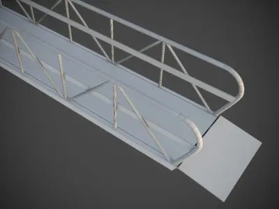 Gangway or Ramp for Docks and Marinas 3D model