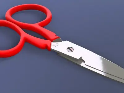 Scissors pair of 3D model purchase