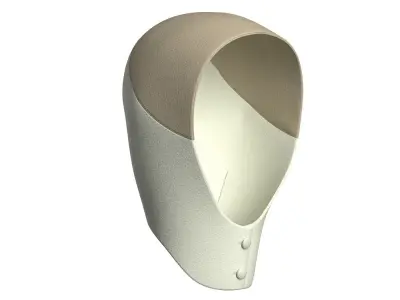 Wool Balaclava 3D model