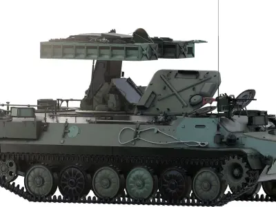 9k35 strela-10 3D model