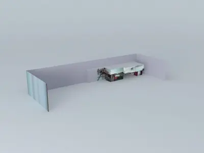 Gyula, boiler arrangement Free 3D model