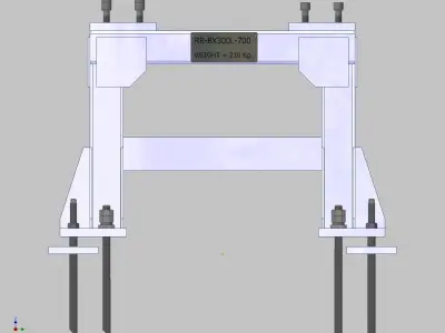 26379-ROBOT BASE BX300L-700 3D model