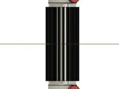 Exar Kun Lightsaber Free 3D print model