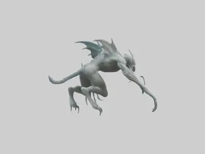Spectral predator model 3D model