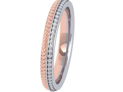 Engagement Ring 3D print model 62