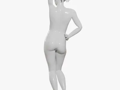  Female mannequin pose 6 PBR 