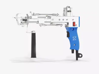  Riiai Tufting Gun Machine Cut Pile Loop Pile 2 in 1 AK-III Low-poly 3D model