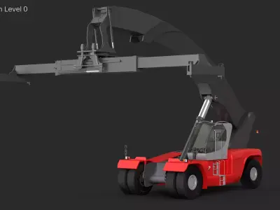 Reach Stacker 3D model purchase