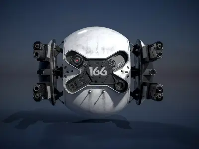 Oblivion Drone 3D model purchase
