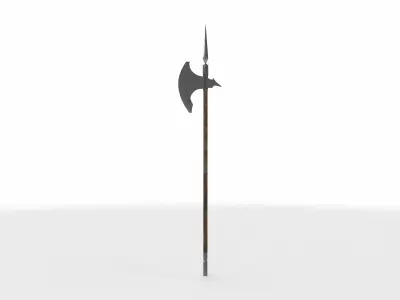 halberd  3D model