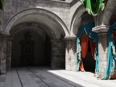 Sponza Atrium 2022 Free 3D model