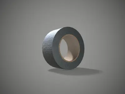 Duct Tape Low-poly 3D model purchase