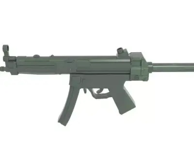 MP5 Weapon 3D model