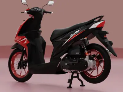 2020 - Honda Beat K1A 3D model