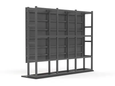 Advertising Screen Display 3D model purchase